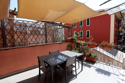 Balkoni atau teres di La Terrazza del Borgo