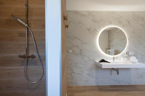 Koupelna v ubytování Villa Les Lentisques