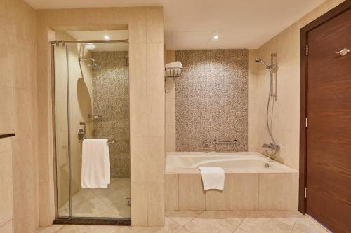 Koupelna v ubytování Al Bahar Hotel & Resort