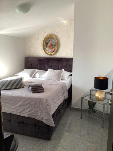 Giường trong phòng chung tại Apartment Silva