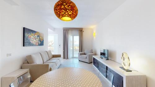 Χώρος καθιστικού στο Monte Sarago Villas