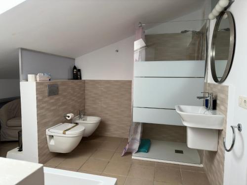 Koupelna v ubytování Calatabarca B&B