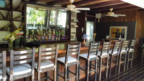 Loungen eller baren på Monkey Casa Hotel