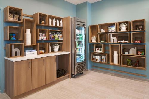 a room with a store with shelves with vases at Element by Westin Orlando International Drive in Orlando
