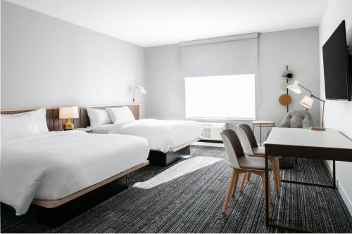 Lova arba lovos apgyvendinimo įstaigoje TownePlace Suites by Marriott Madison West, Middleton