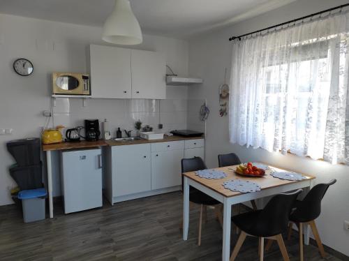 Kuchyň nebo kuchyňský kout v ubytování Apartman Antea Hvar