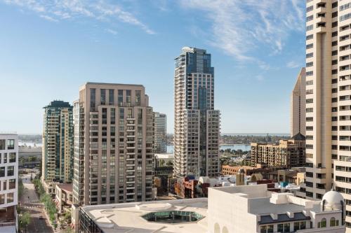 a view of a city with tall buildings at The Westin San Diego Gaslamp Quarter in San Diego