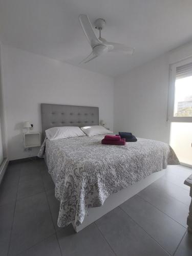 Posteľ alebo postele v izbe v ubytovaní barbara 20 playa muchavista alicante