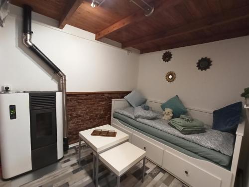 Postel nebo postele na pokoji v ubytování Studio La Casita