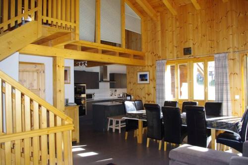 Kuchyň nebo kuchyňský kout v ubytování Chalet Mille Étoiles