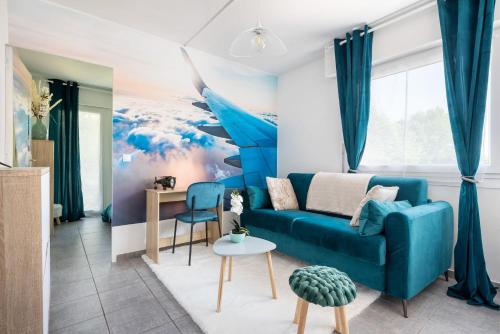 In the Sky - Casa Vostra - CAUTION 800 EUR & ID requises - Ambilly proche tramway-frontière