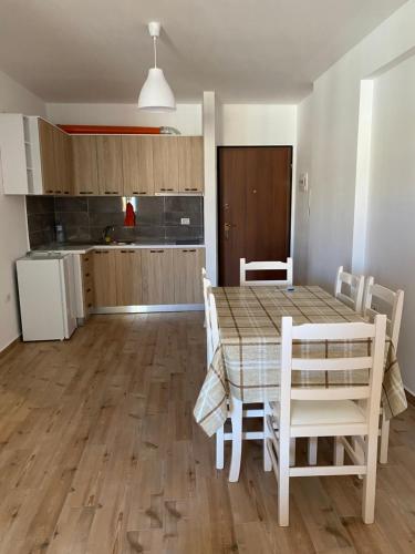 Kuchyň nebo kuchyňský kout v ubytování Seaside Sol Apartaments
