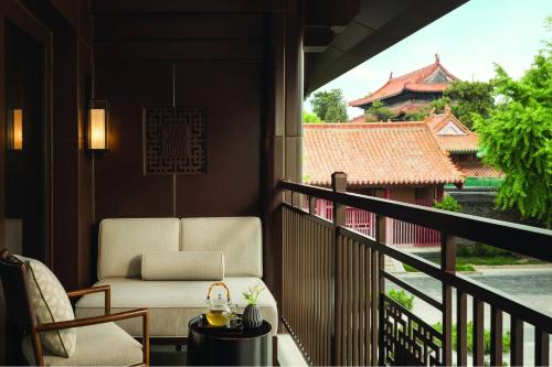 Un balcón o terraza de JW Marriott Hotel Qufu