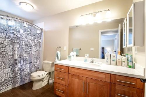 Koupelna v ubytování Ocean View Cottage