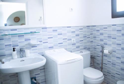 Koupelna v ubytování Casa Gioia