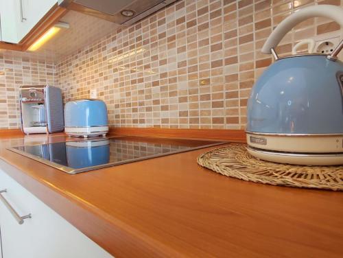 Η κουζίνα ή μικρή κουζίνα στο Rhodes Soul Iuxury home