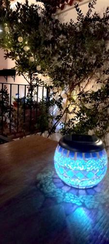Taman di luar Casa Las Tinajas
