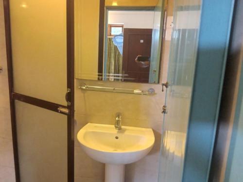 Ein Badezimmer in der Unterkunft Hotel Shalini