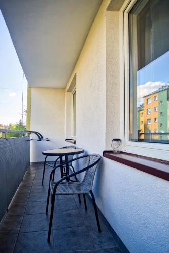 Μπαλκόνι ή βεράντα στο Apartament Dla Dwojga