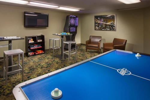 a game room with a ping pong table at Residence Inn by Marriott Portland South-Lake Oswego in Lake Oswego