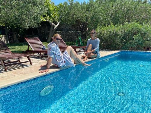 Holiday house in Bol with sea view, terrace, air conditioning, WiFi 120-1