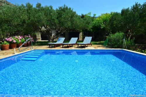 Holiday house in Bol with sea view, terrace, air conditioning, WiFi 120-1