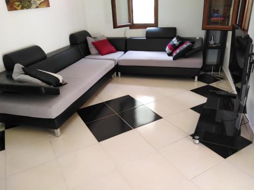 Posezení v ubytování Villa calış 2