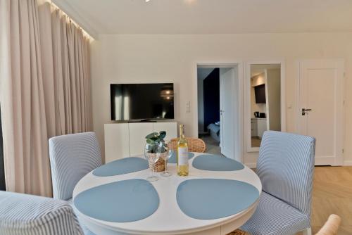 Гостиная зона в BlueApart Apartamenty Portowa