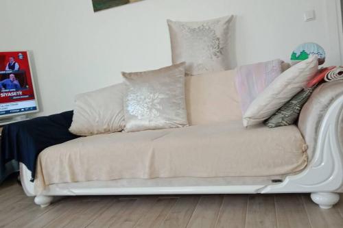 Postel nebo postele na pokoji v ubytování Hesperus Home Datca’daki Eviniz