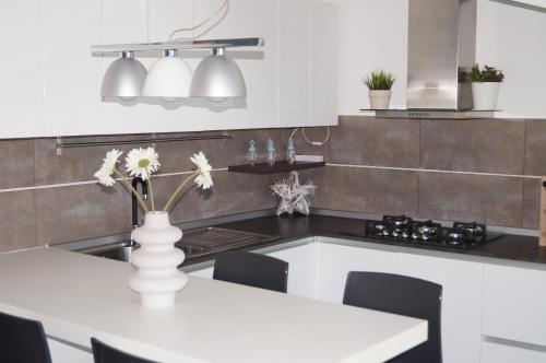 Kjøkken eller kjøkkenkrok på Terrazza Azzurra