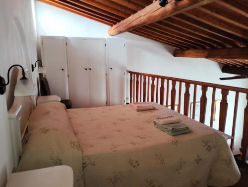 Postel nebo postele na pokoji v ubytování il nido APUS Architect Apartment