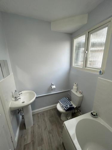 Koupelna v ubytování Acora's Apartments