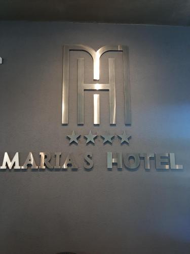 Certifikát, hodnocení, plakát nebo jiný dokument vystavený v ubytování Maria's Hotel