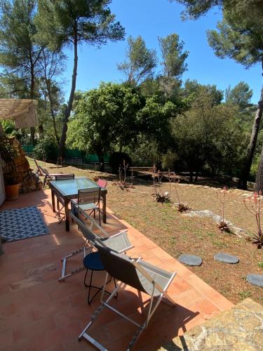 Κήπος έξω από το une Pause en Provence
