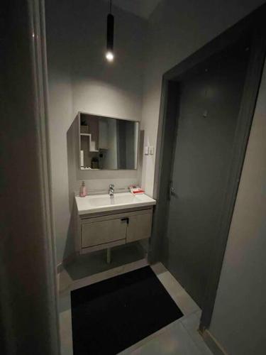 Quite studio with smart entrance