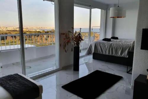 Modern penthouse with sea view