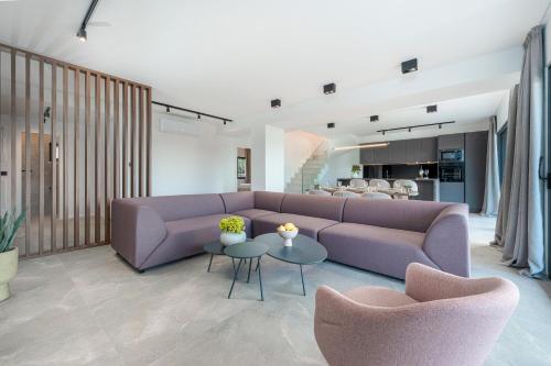 Χώρος καθιστικού στο "Villa AnMari" The Cavtat View Residence
