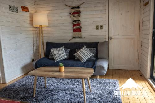 Un lugar para sentarse en Chillán House