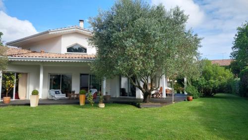 Zahrada ubytování Agréable Maison sur le Bassin d'Arcachon