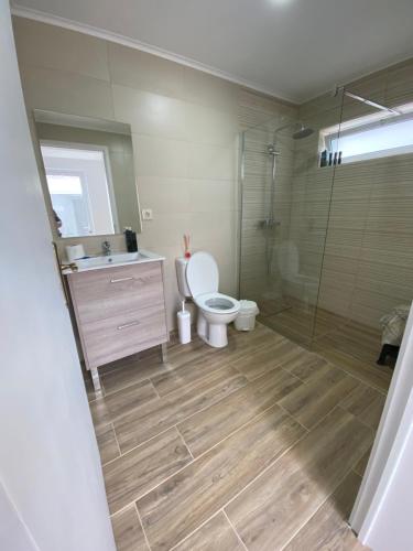 Bilik mandi di Vila dos M´s