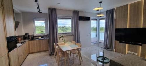 Dining area sa apartment