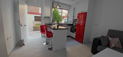 Χώρος καθιστικού στο Loft A la verita River, PARKING FREE