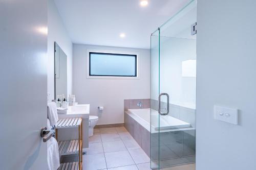 Koupelna v ubytování Mount Linton Lodge