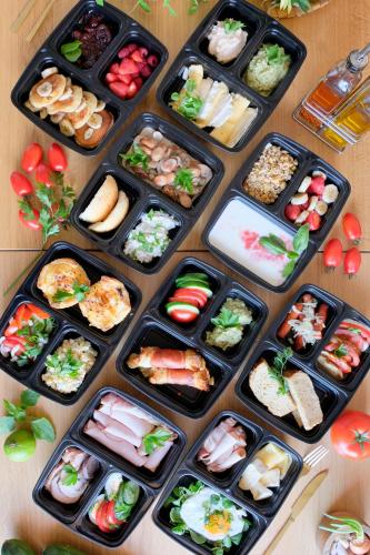 Jídlo v apartmánu nebo okolí