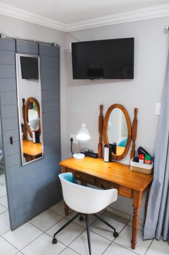 Μια τηλεόραση ή/και κέντρο ψυχαγωγίας στο Amaziah Guesthouse
