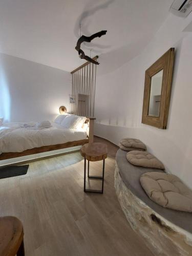 Myrto's Luxury Roomsにあるベッド