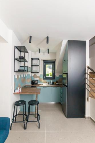 Η κουζίνα ή μικρή κουζίνα στο Lighthouse Apartments