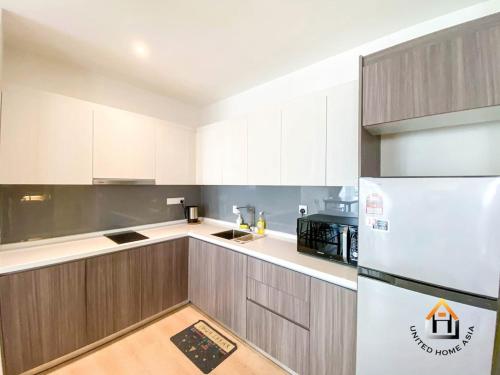 Dapur atau dapur kecil di Suasana Residence JB City Lifestyle Suites by NEO