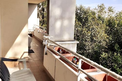En balkong eller terrass på Cozy Retreat Roma