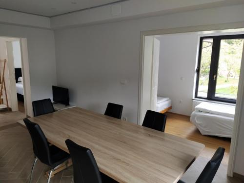 Posezení v ubytování Apartmaji Maln